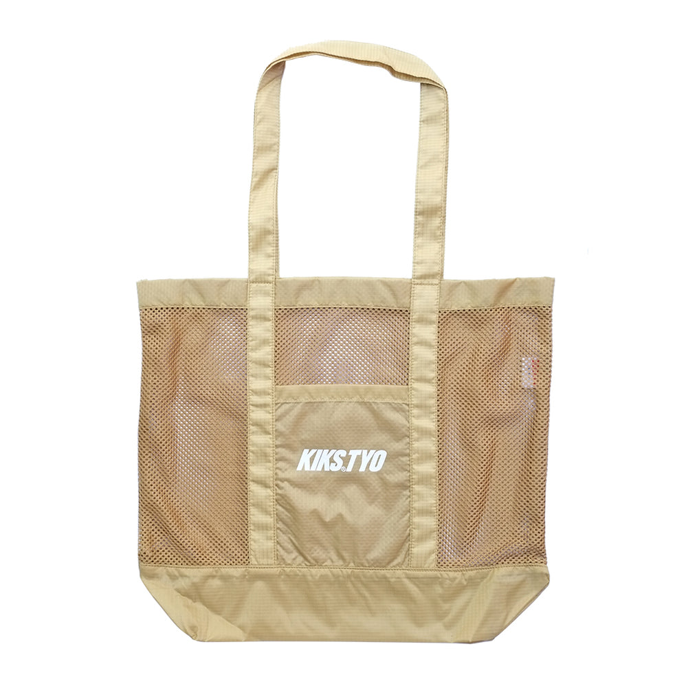 Logo Mesh Tote Bag - KIKS TYO SHOP