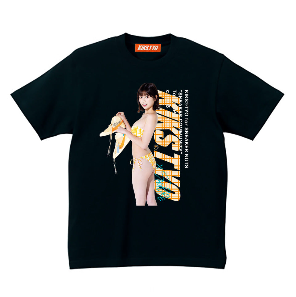KIKS TYO x Yuzuha Saeki x Weekly Playboy "BLAZER MID THE 10 "OFF-WHITE" Tee