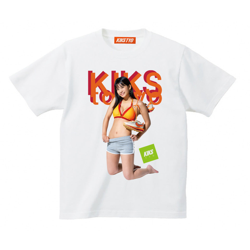 KIKS GIRLS Tee ft. Nanami Asahi - NIKE LDWaffle/S/C "Sacai x Clot" Tee