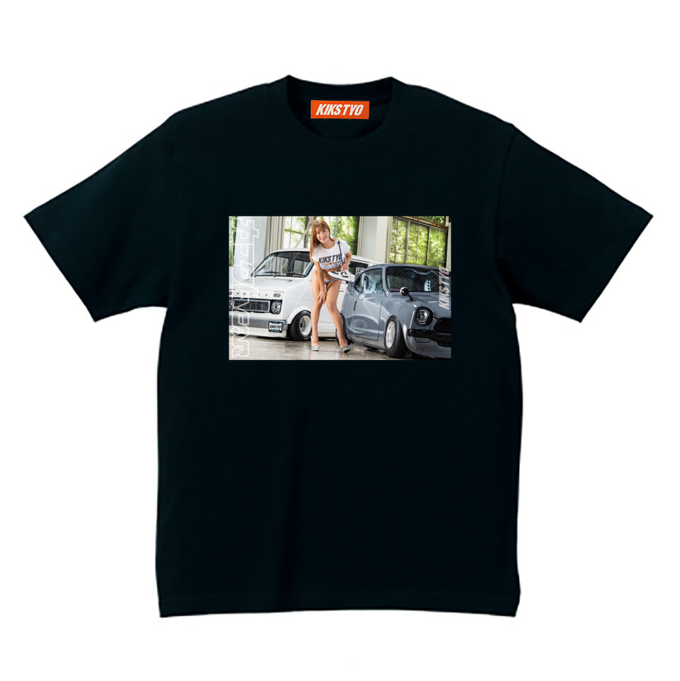 KIKS TYO x Rina Hashimoto x CUSTOM car Japan - "LOGO TEE"