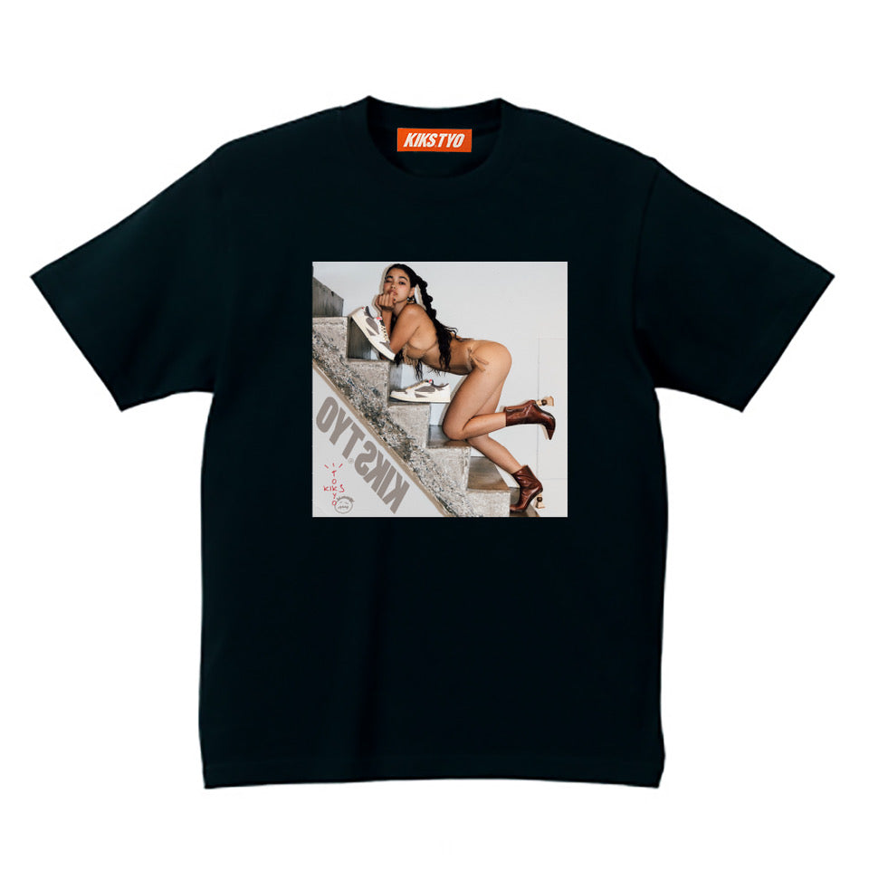 KIKS TYO x Mayuri Tatei - AIR JORDAN 1 LOW OG SP "TRAVIS SCOTT" Tee